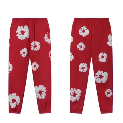 set D.tears Felpa/Pants red