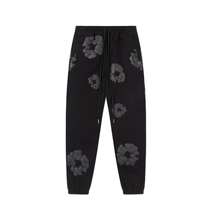 set D.tears Felpa/Pants total black