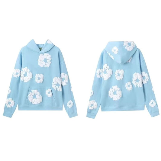 set D.tears Felpa/Pants light blue